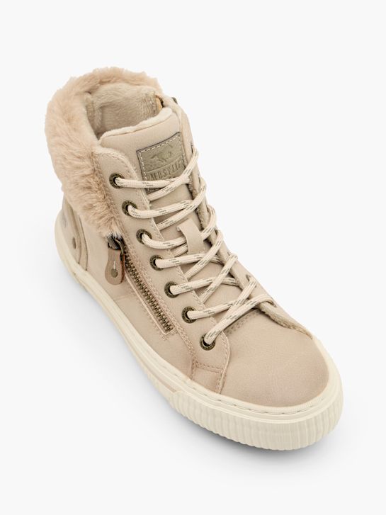 Mustang Hoher Sneaker Beige 154307 2