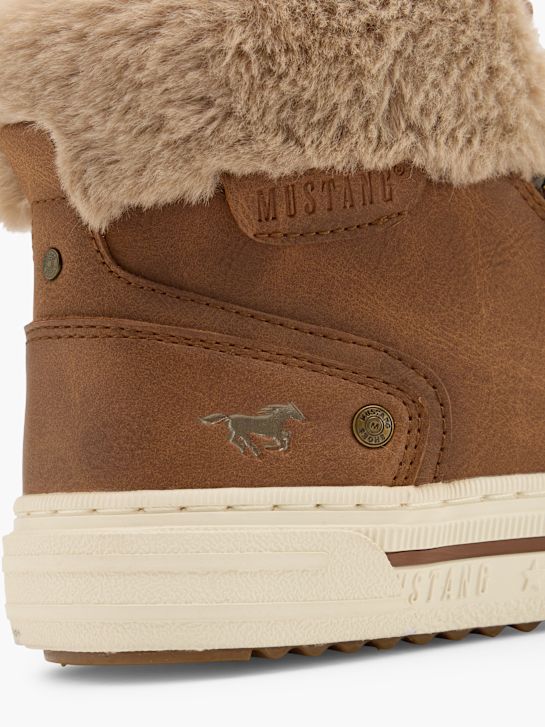 Mustang Hoher Sneaker Cognac 154308 5