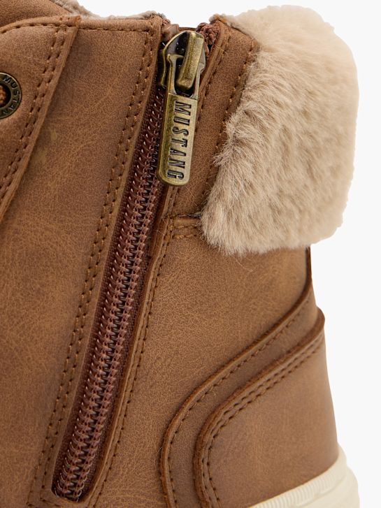 MUSTANG Baskets montantes Cognac 154308 6