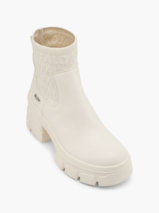 Buffalo Chelsea Stiefelette Beige 154328 2