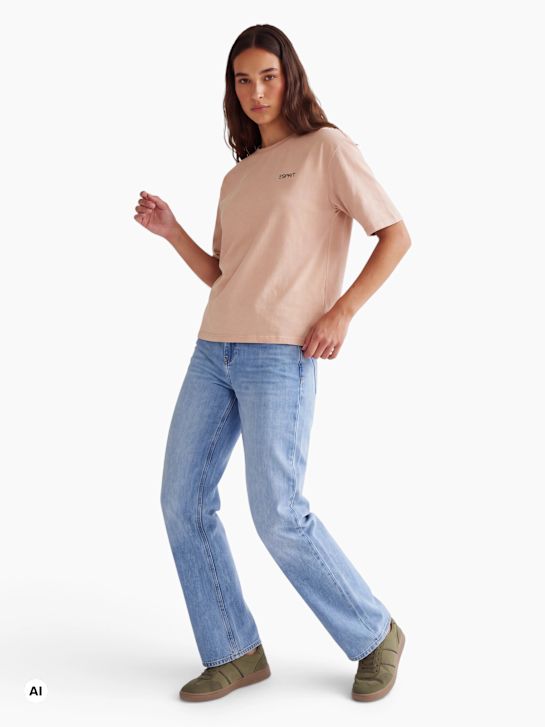 ESPRIT T-Shirt Beige 154340 5