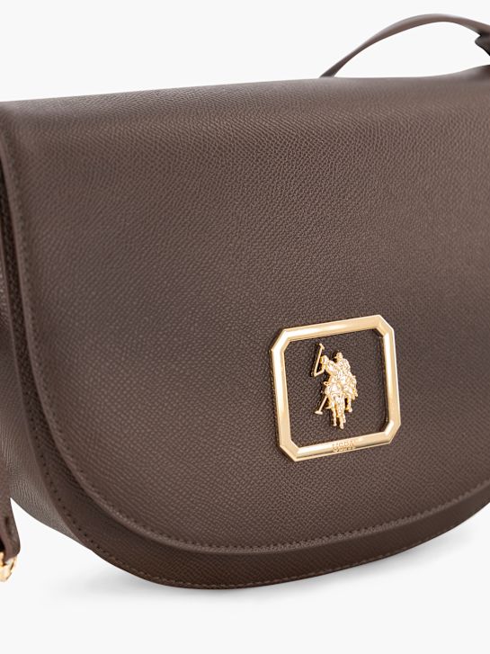 U.S. Polo Borsa a tracolla Marrone 154628 4