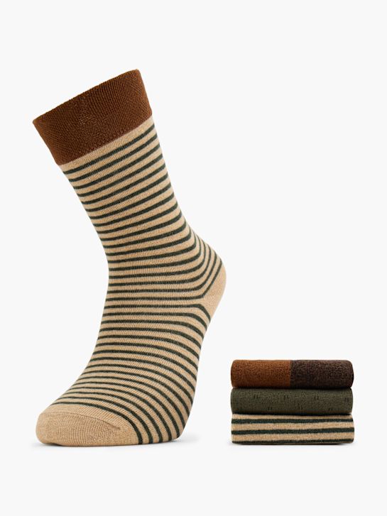DEICHMANN Socken Braun 155092 1
