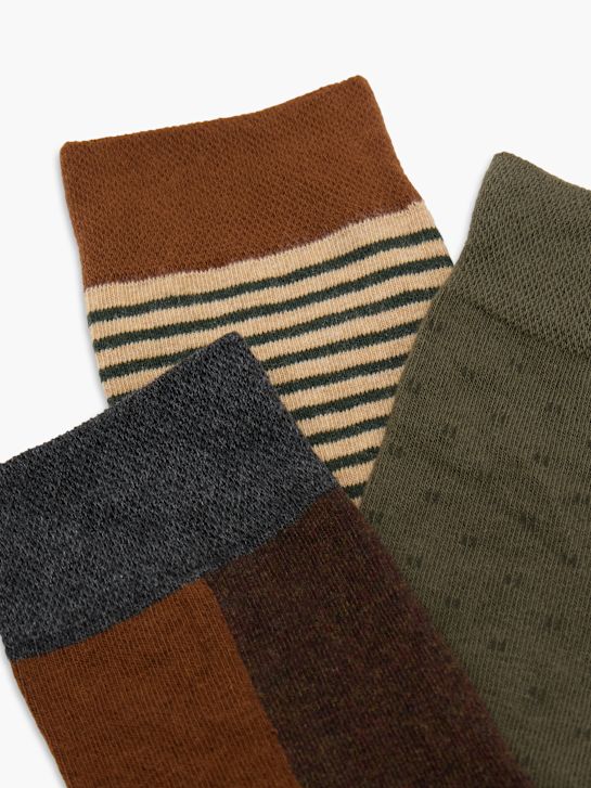 DEICHMANN Socken Braun 155092 3