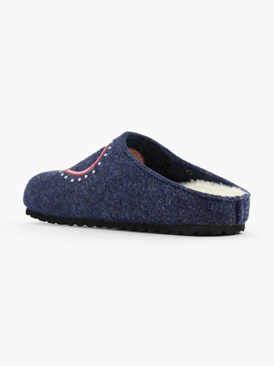 Björndal Geschlossener Hausschuh Blau 💚 DEICHMANN