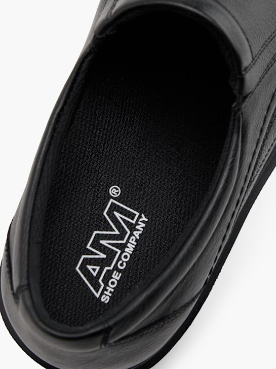 AM SHOE Businessschuh Schwarz 155377 5