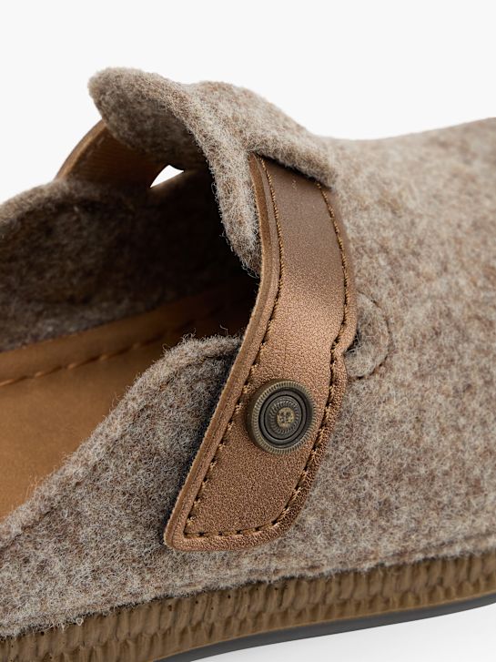 Casa mia Zapatillas de casa cerradas Marrón 155261 5