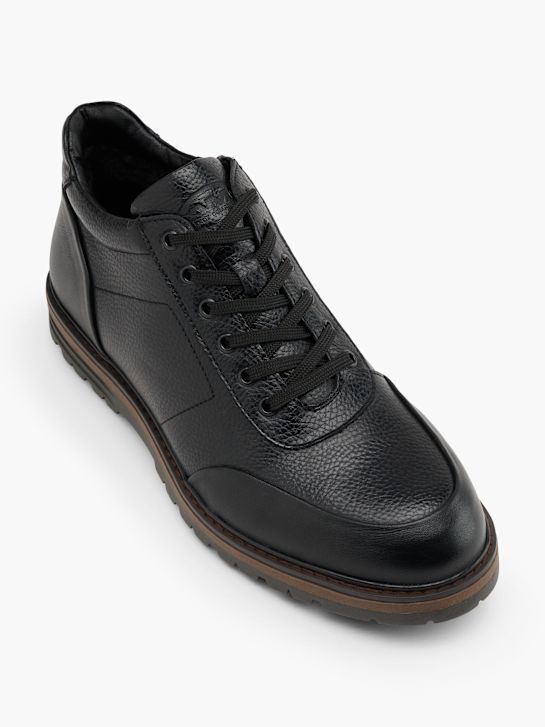 AM SHOE Schnürboots Schwarz 155380 2