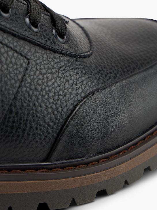 AM SHOE Schnürboots Schwarz 155380 6