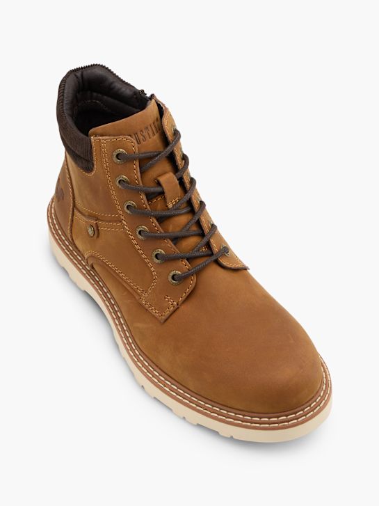 Mustang Schnürboots Cognac 155400 2