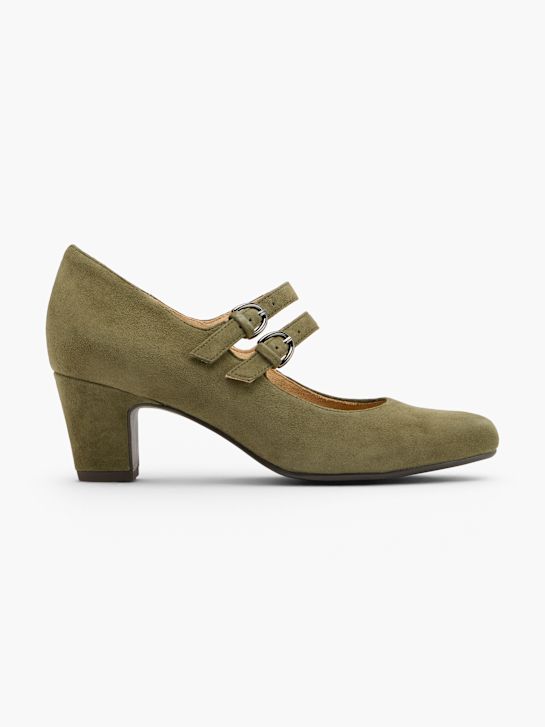 5th Avenue Spangenpumps Olive 155411 1
