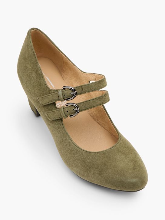 5th Avenue Spangenpumps Olive 155411 2
