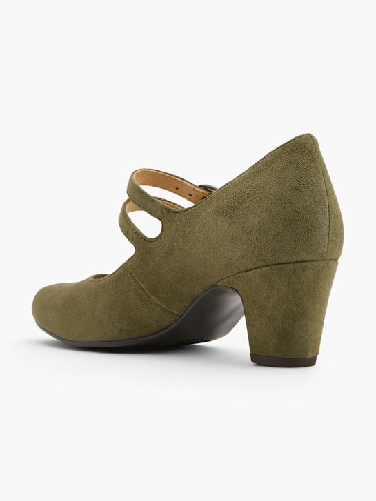 5th Avenue Spangenpumps Olive 155411 3
