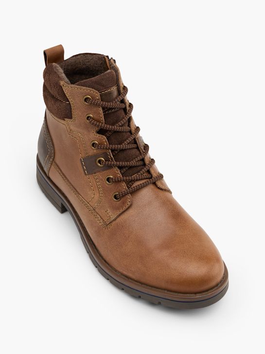 AM SHOE Fűzős bakancs barna 155437 2