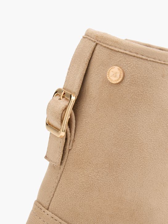 Xti Bota com cordões bege 155549 5