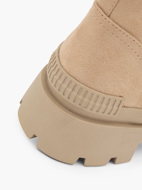 Xti Bota con cordones beige 155549 6