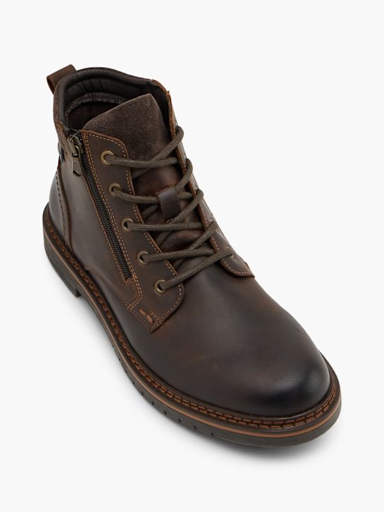 AM SHOE Botki sznurowane Brązowy 155742 2