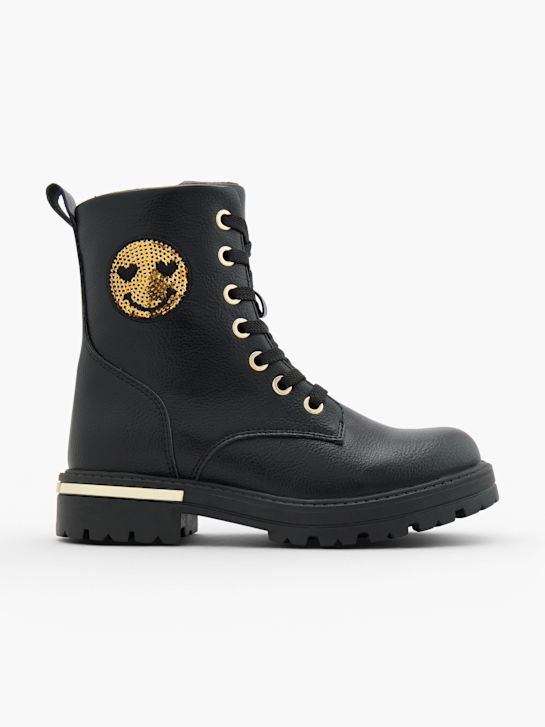 Graceland Bottes à lacets Noir 155753 1