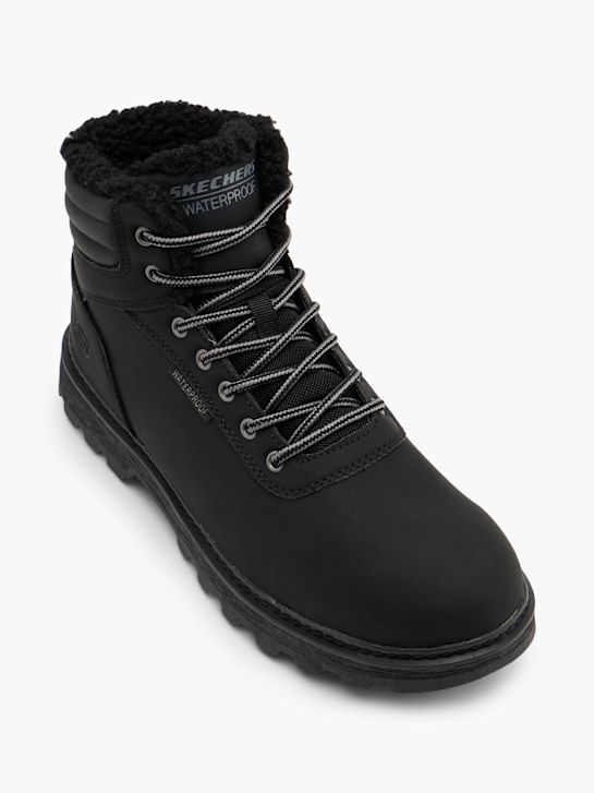 Skechers Fűzős bakancs Fekete 155825 2
