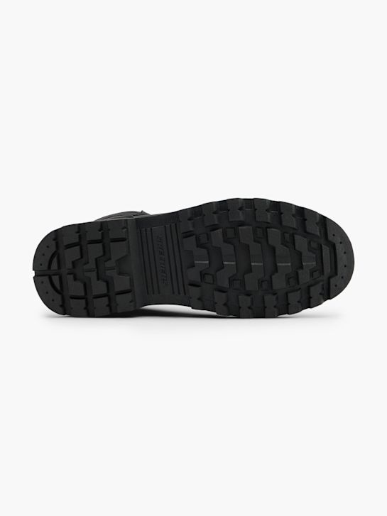 Skechers Botki sznurowane czarny 155825 4