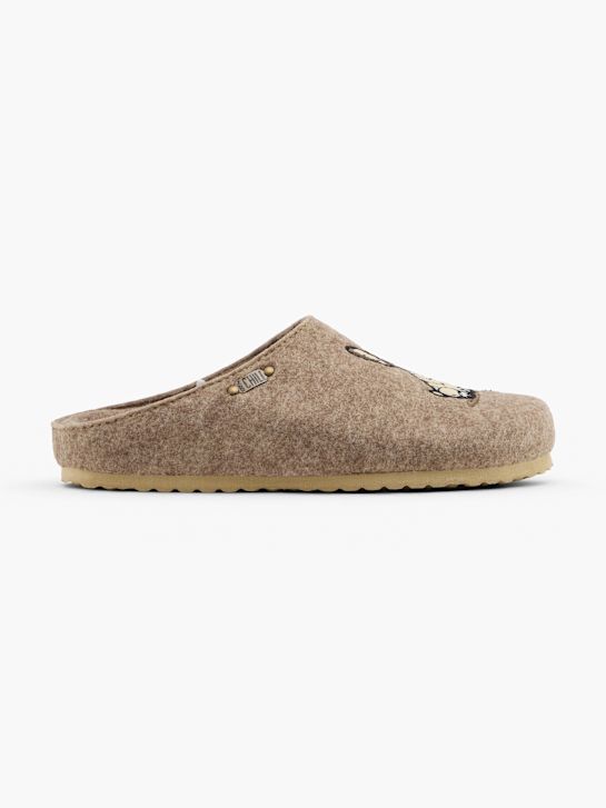 Björndal Geschlossener Hausschuh Beige 155926 1