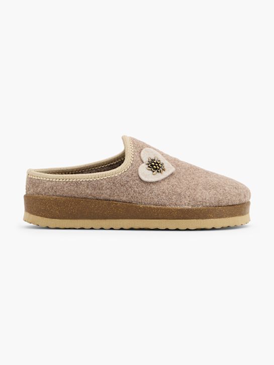 Björndal Geschlossener Hausschuh Beige 155930 1