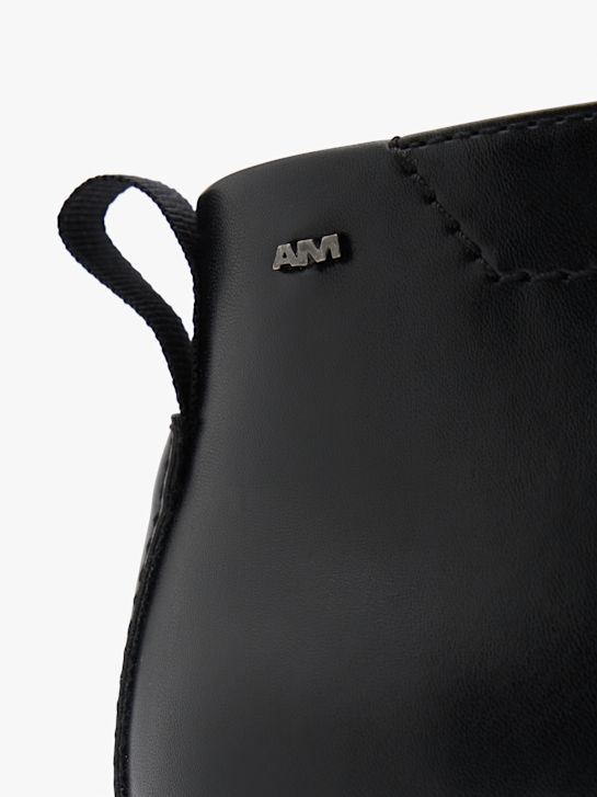 AM Shoe Fűzős bakancs Fekete 157211 5