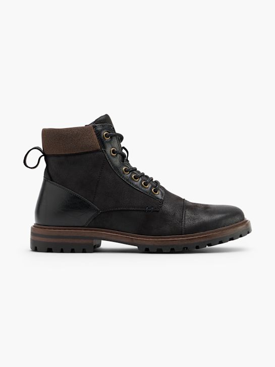 Bottesini Bottes à lacets noir 157601 1