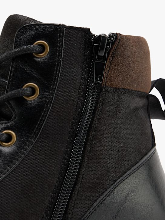 Bottesini Bottes à lacets noir 157601 5