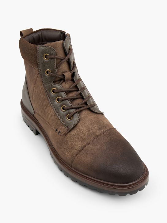Bottesini Bottes à lacets brun 157605 2