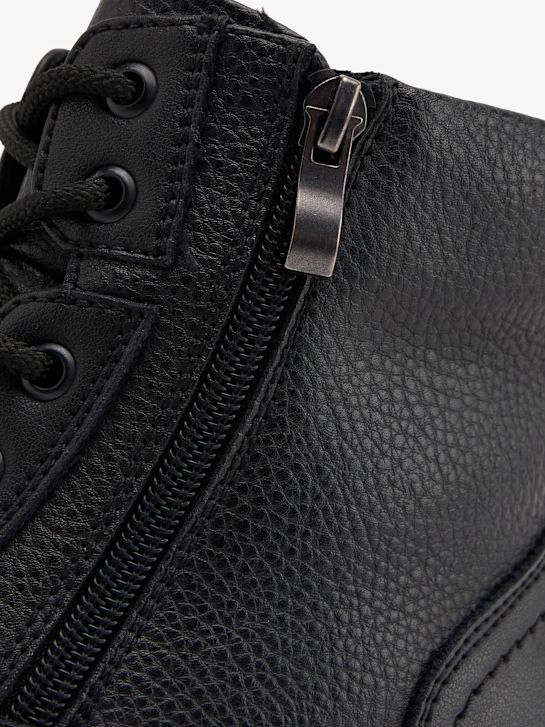 AM Shoe Bottes à lacets noir 157612 5