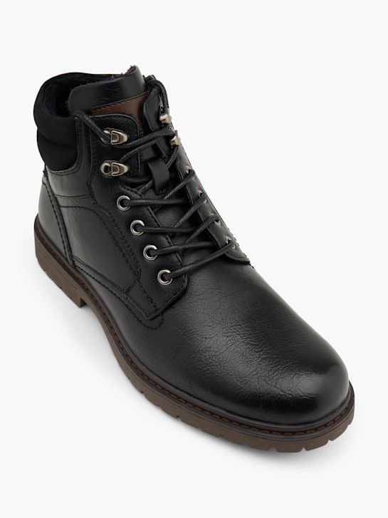 Bottesini Bottes à lacets noir 157619 2