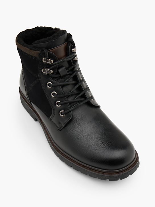 Bottesini Bottes à lacets noir 157617 2