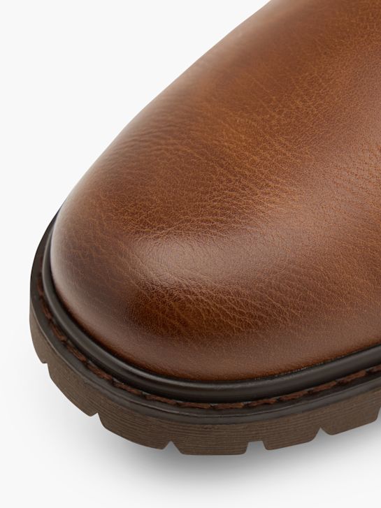 Bottesini Bottes à lacets Cognac 157618 5