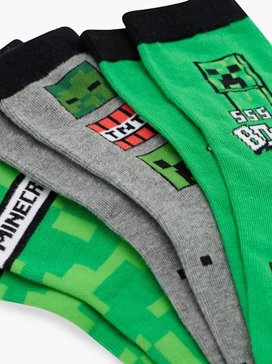 Minecraft Socken Grau 157631 2