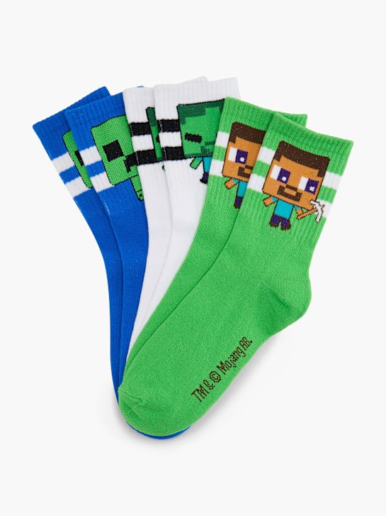 Minecraft Socken Blau 157640 1