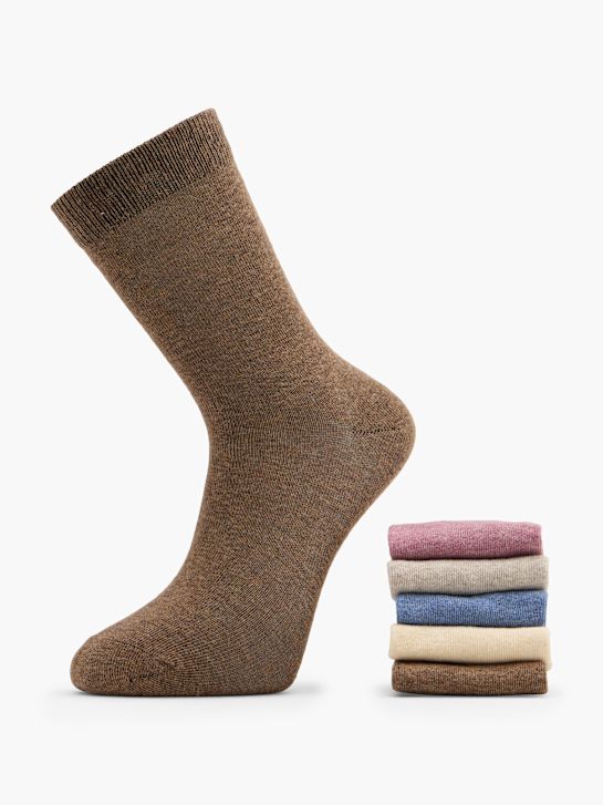 DEICHMANN Socken Braun 157642 1