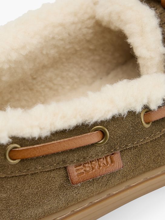 ESPRIT Mokassin Taupe 157666 5