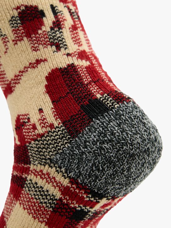 DEICHMANN Socken Rot 157728 2