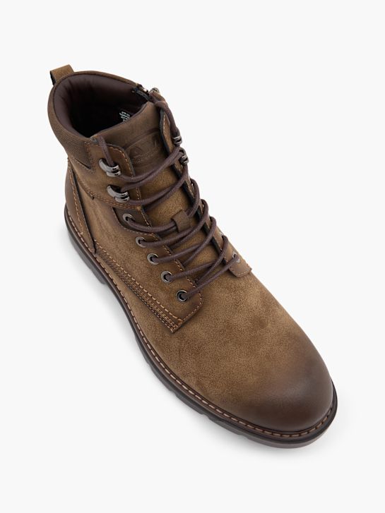 AM Shoe Škornji z vezalkami Rjava 157715 2