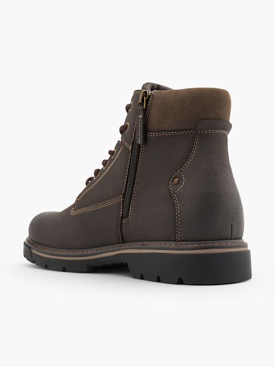 AM Shoe Боти с връзки Кафяво 157714 3