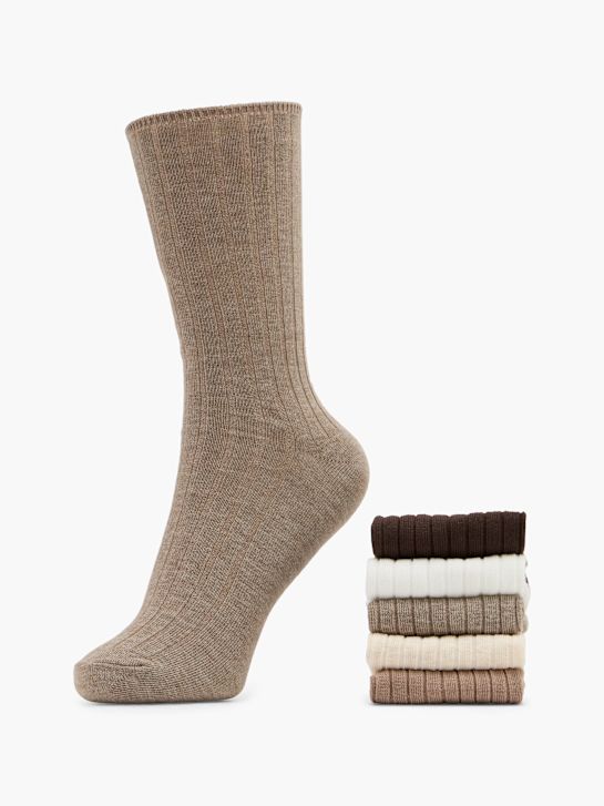 DEICHMANN Socken Braun 157903 1