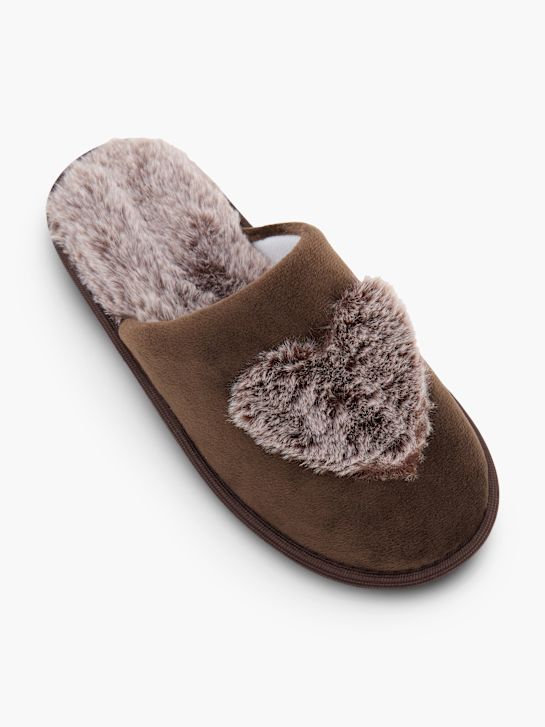 Casa mia Chaussons brun 158019 2
