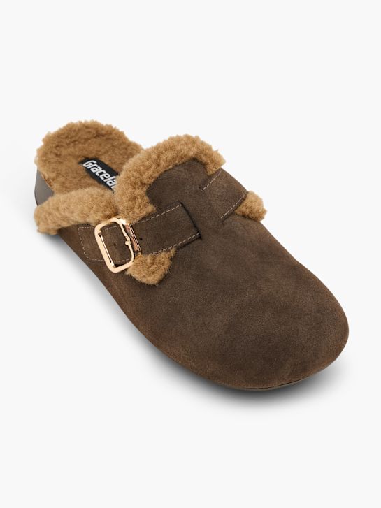 Graceland Clog Brun 158030 2