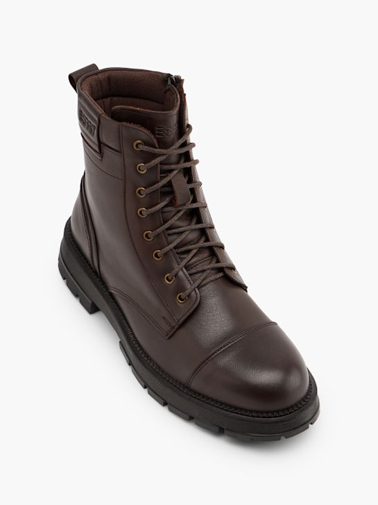 Esprit Bottes à lacets brun 158073 3