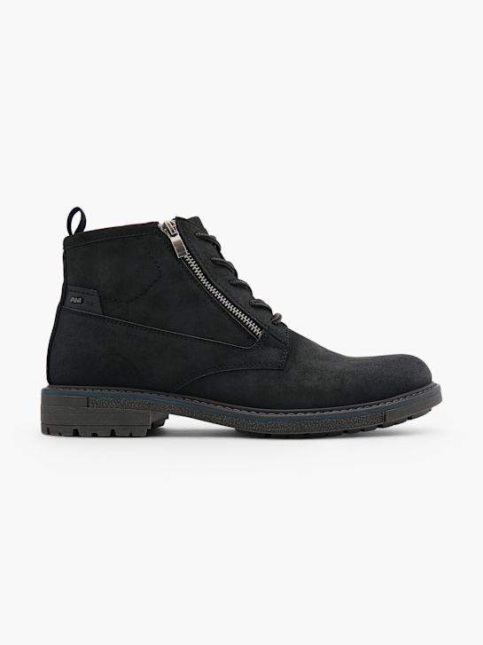 AM Shoe Gležnjarji z vezalkami Črna 158101 1