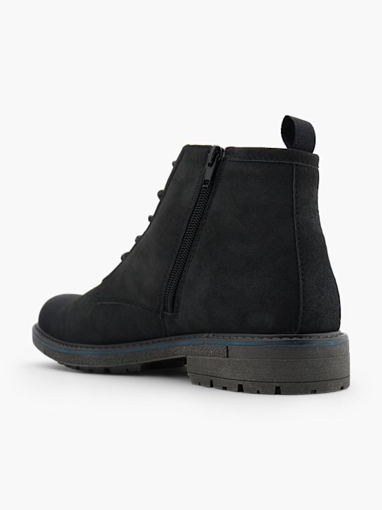 AM Shoe Bota con cordones negro 158101 3