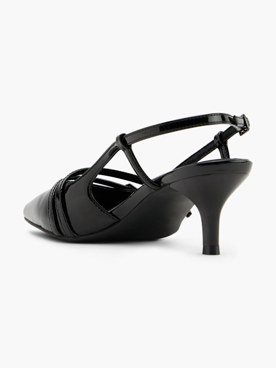 Catwalk Décolleté con cinturino Nero 158195 3