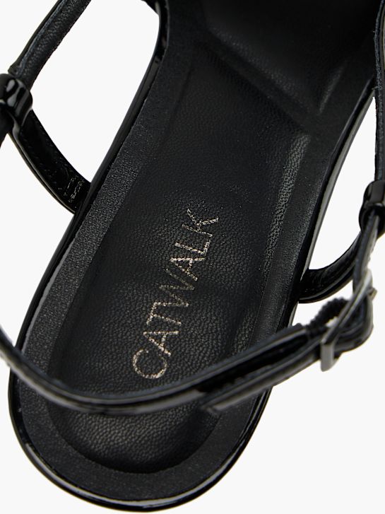 Catwalk Décolleté con cinturino Nero 158195 5