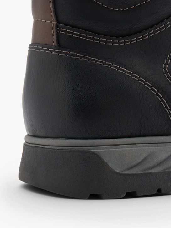 AM Shoe Fűzős bakancs Fekete 158308 6